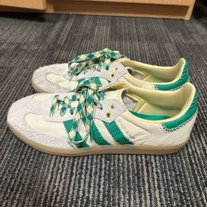 Wales Bonner x Samba ‘cream white bold green’
